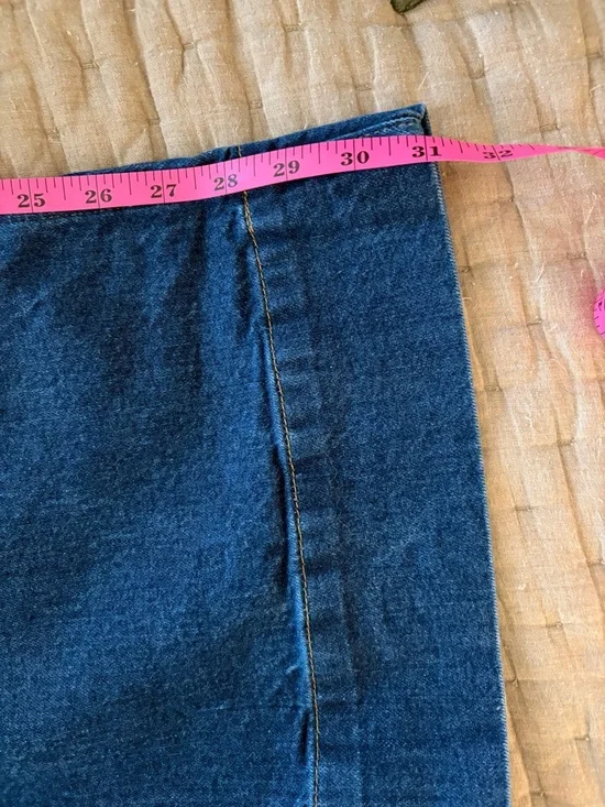 J. Crew High-Rise Wide-Leg Button-Fly Jeans in Blue Wash - Picture 7 of 7